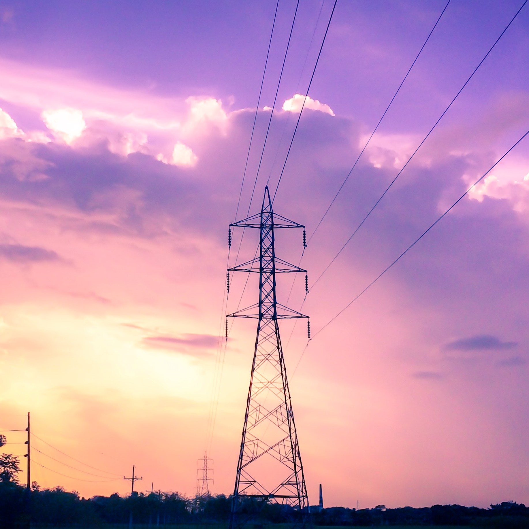 https://www.pexels.com/photo/photography-of-electric-tower-during-sunset-923953/